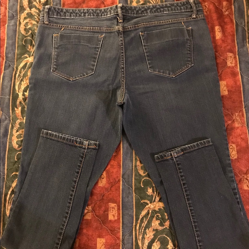 Mossimo Skinny Jean, sz 14 dark wash